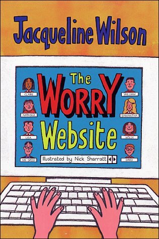 Book cover of The Worry Website by Jacqueline Wilson