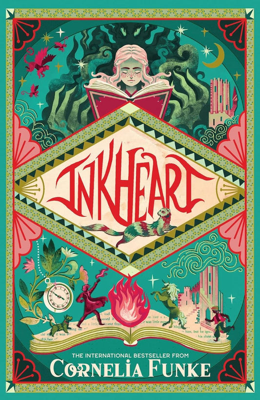 Book cover of Inkheart by Cornelia Funke