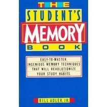 Book cover of Student's Memory Book by Bill Adler Jr.