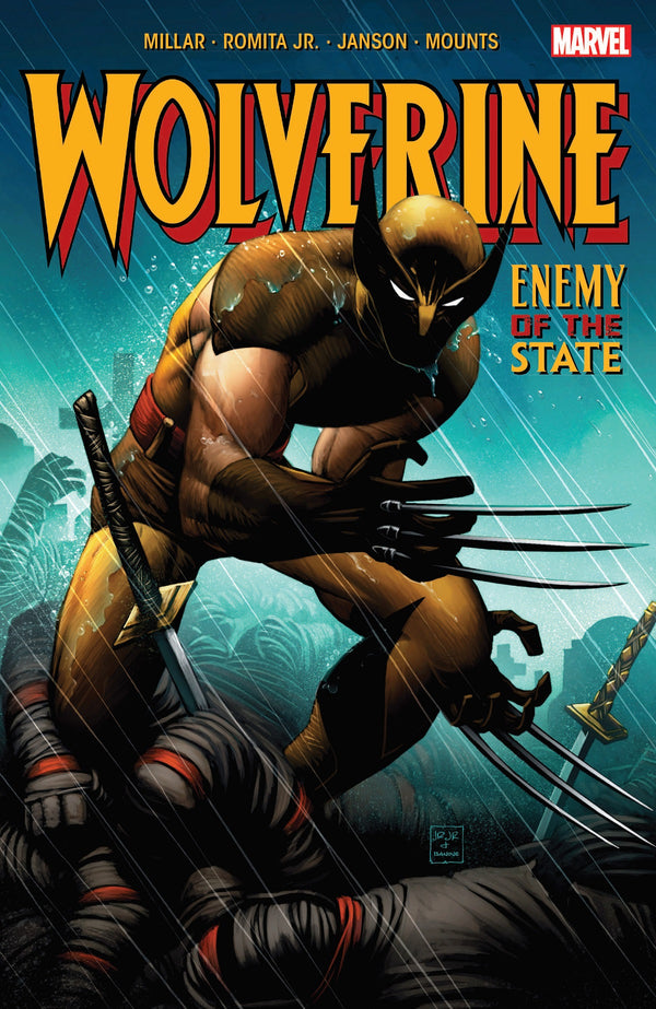 Book cover of Wolverine: Enemy Of The State by Mark Millar
