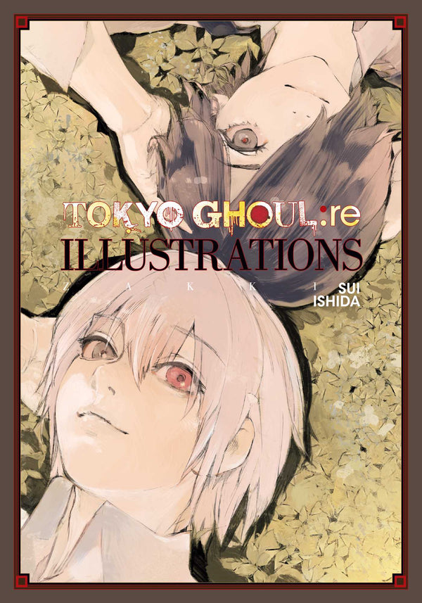 Book cover of Tokyo Ghoul:re Illustrations: Zakki by Sui Ishida