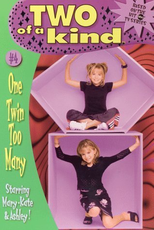 Book cover of One Twin Too Many by Megan Stine (Adaptation)