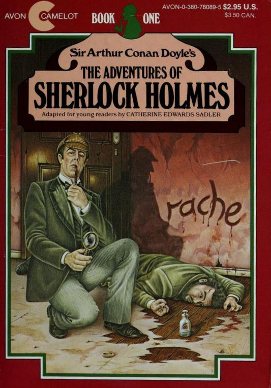 Book cover of Sir Arthur Conan Doyle'S The Adventures Of Sherlock Holmes: Book One by Catherine Edwards Sadler, Andrew Glass (Illus.)