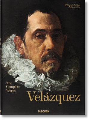 Book cover of Velázquez: The Complete Works by Jos� L�pez-Rey, Odile Delenda