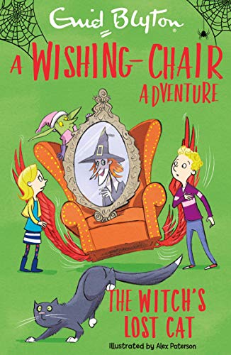 Book cover of A Wishing-Chair Adventure: The Witch's Lost Cat by Enid Blyton