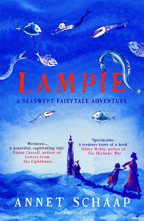Book cover of Lampie And The Children Of The Sea by Annet Schaap, Laura Watkinson (Trans.)