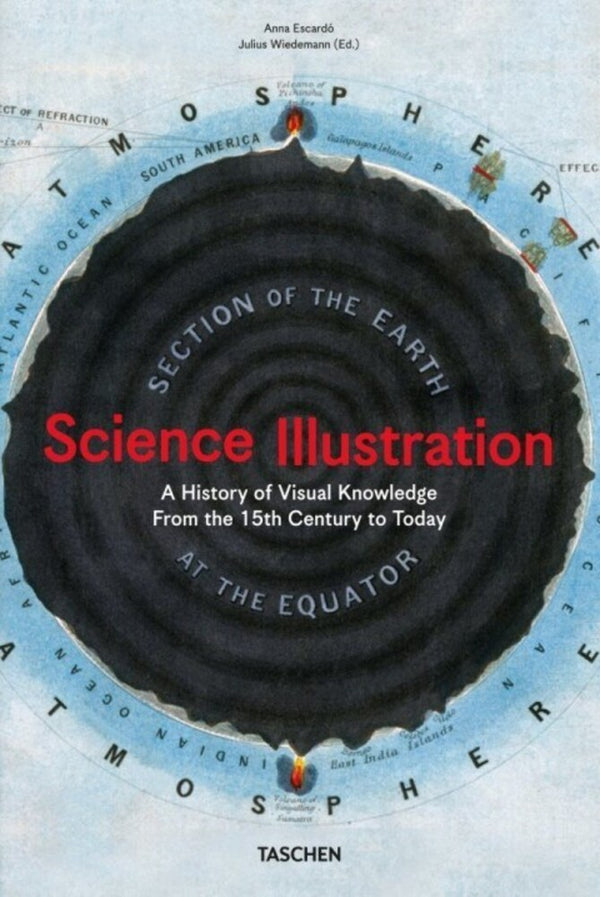 Book cover of Science Illustration. A History Of Visual Knowledge From The 15th Century To Today by Anna Escardó, Julius Wiedemann (Ed.)
