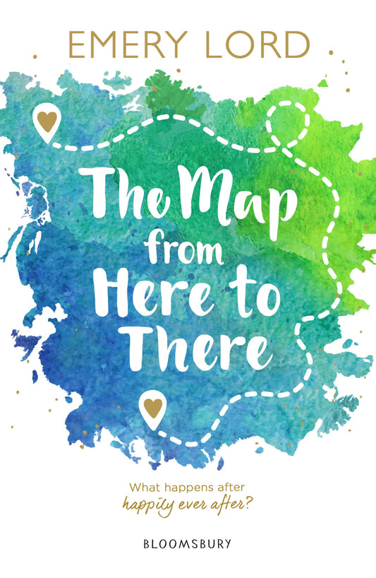 Book cover of The Map From Here To There by Emery Lord