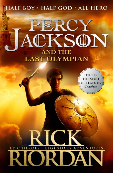 Book cover of The Last Olympian by Rick Riordan