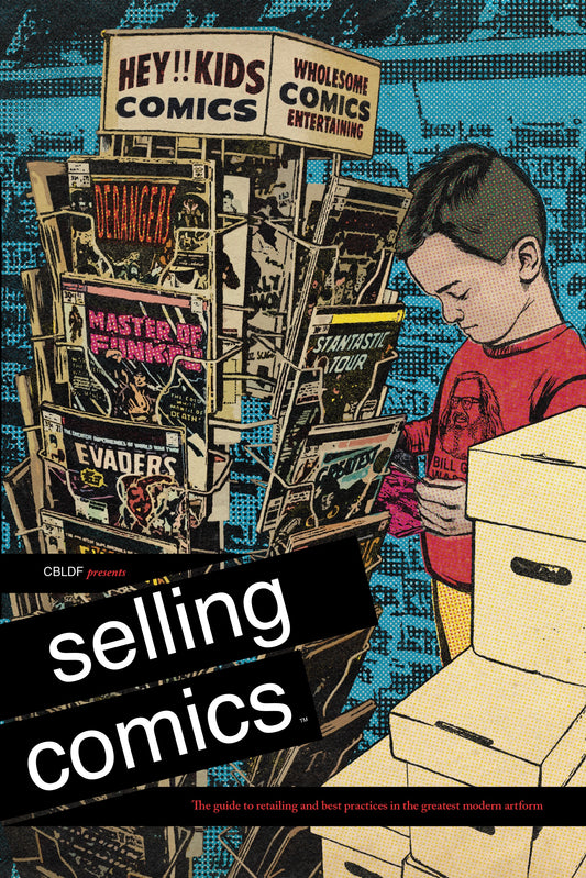 Book cover of CBLDF Presents Selling Comics by Alex Cox (Ed.)