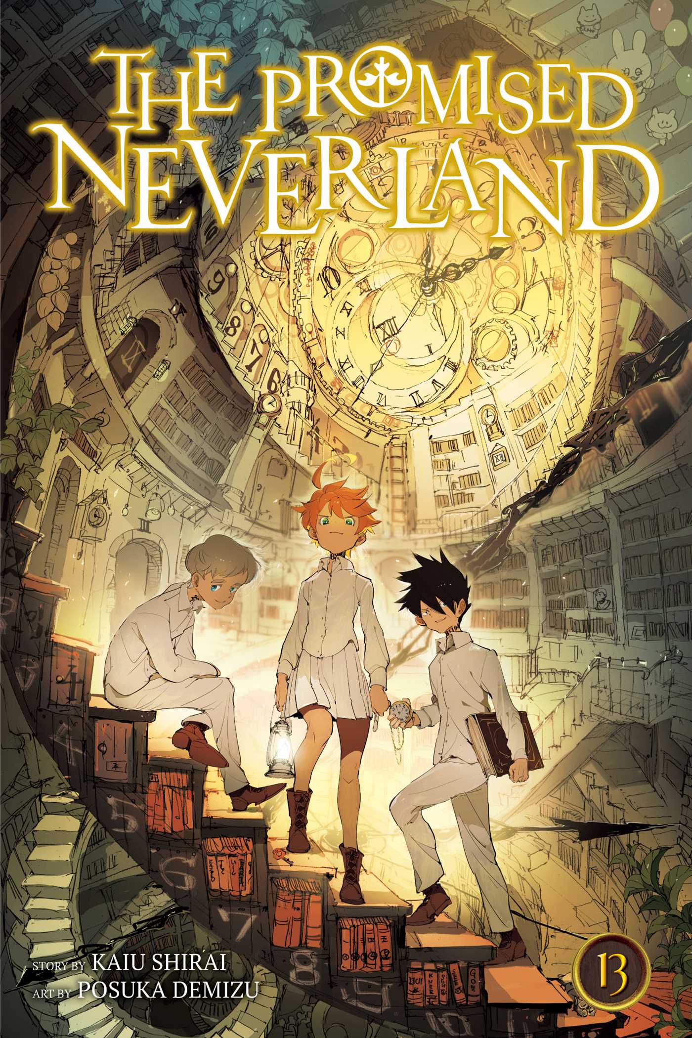 Book cover of The Promised Neverland, Vol. 13 by Kaiu Shirai, Posuka Demizu (Illus.)