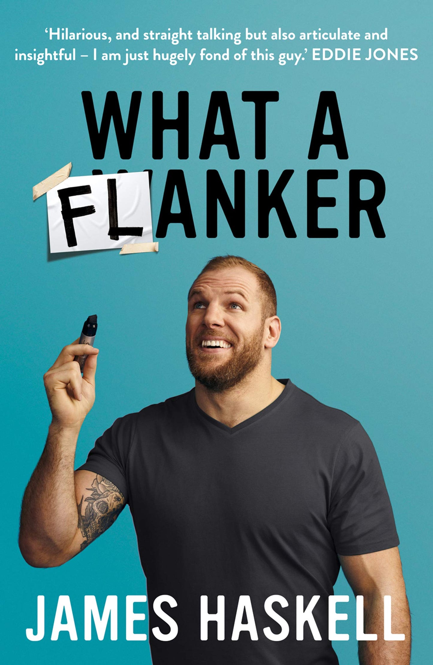 Book cover of What A Flanker by James Haskell