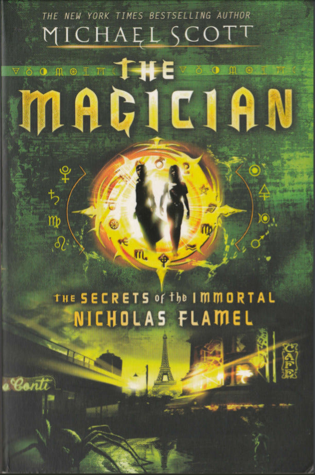 Book cover of The Magician by Michael Scott