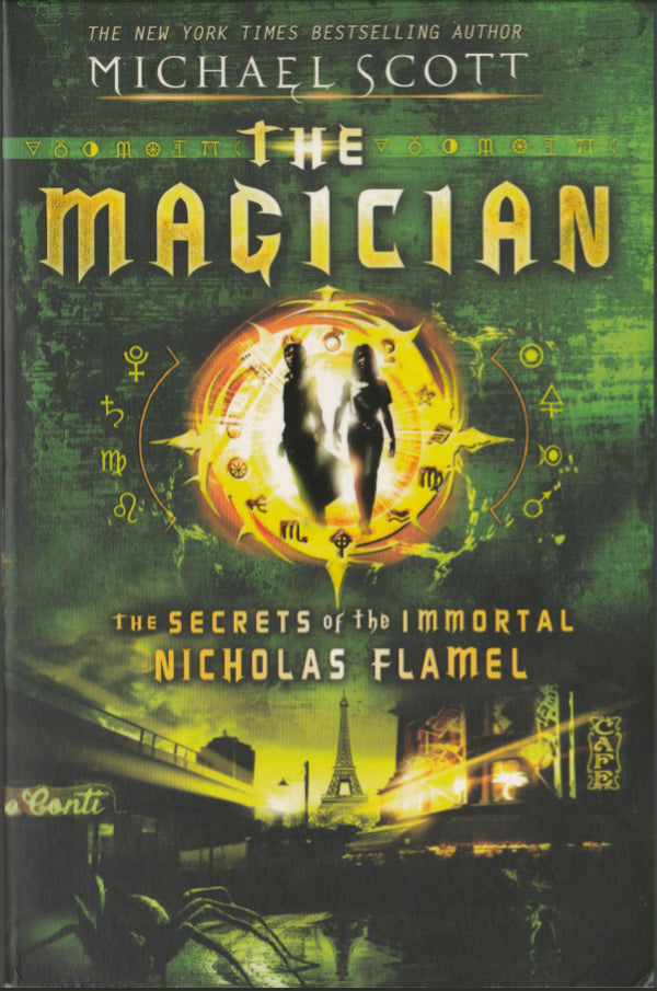 Book cover of The Magician by Michael Scott