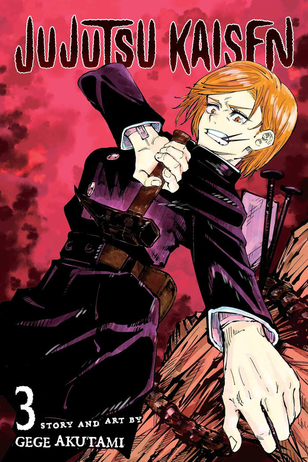Book cover of Jujutsu Kaisen, Vol. 3 by Gege Akutami