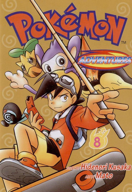 Book cover of Pokémon Adventures, Vol. 8 by Hidenori Kusaka, Mato . (Illus.), Hoshii M. (Trans.)