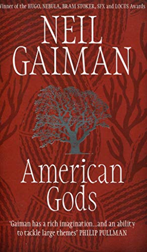 Book cover of American Gods by Neil Gaiman