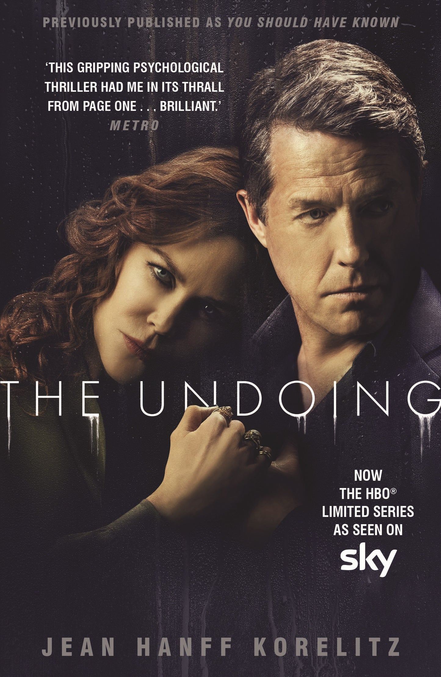 Book cover of The Undoing by Jean Hanff Korelitz