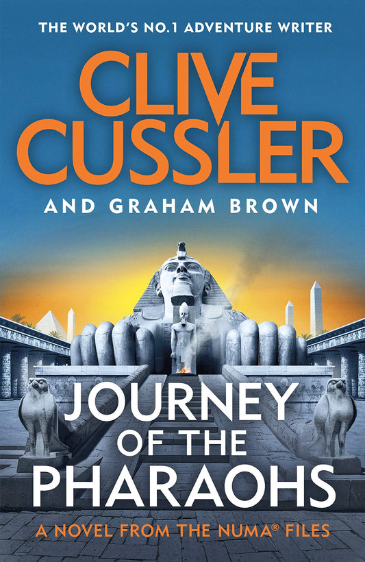 Book cover of Journey Of The Pharaohs by Clive Cussler, Graham  Brown