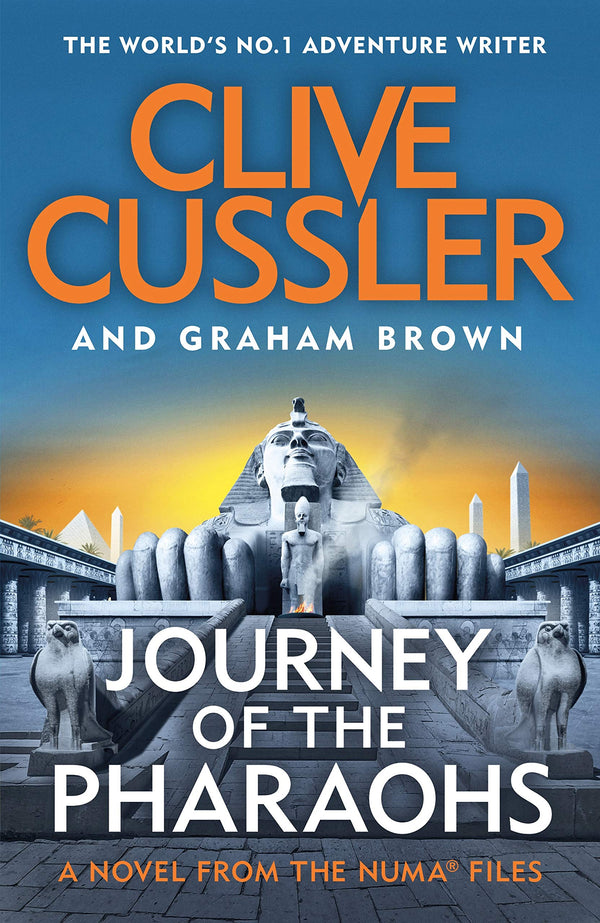 Book cover of Journey Of The Pharaohs by Clive Cussler, Graham  Brown