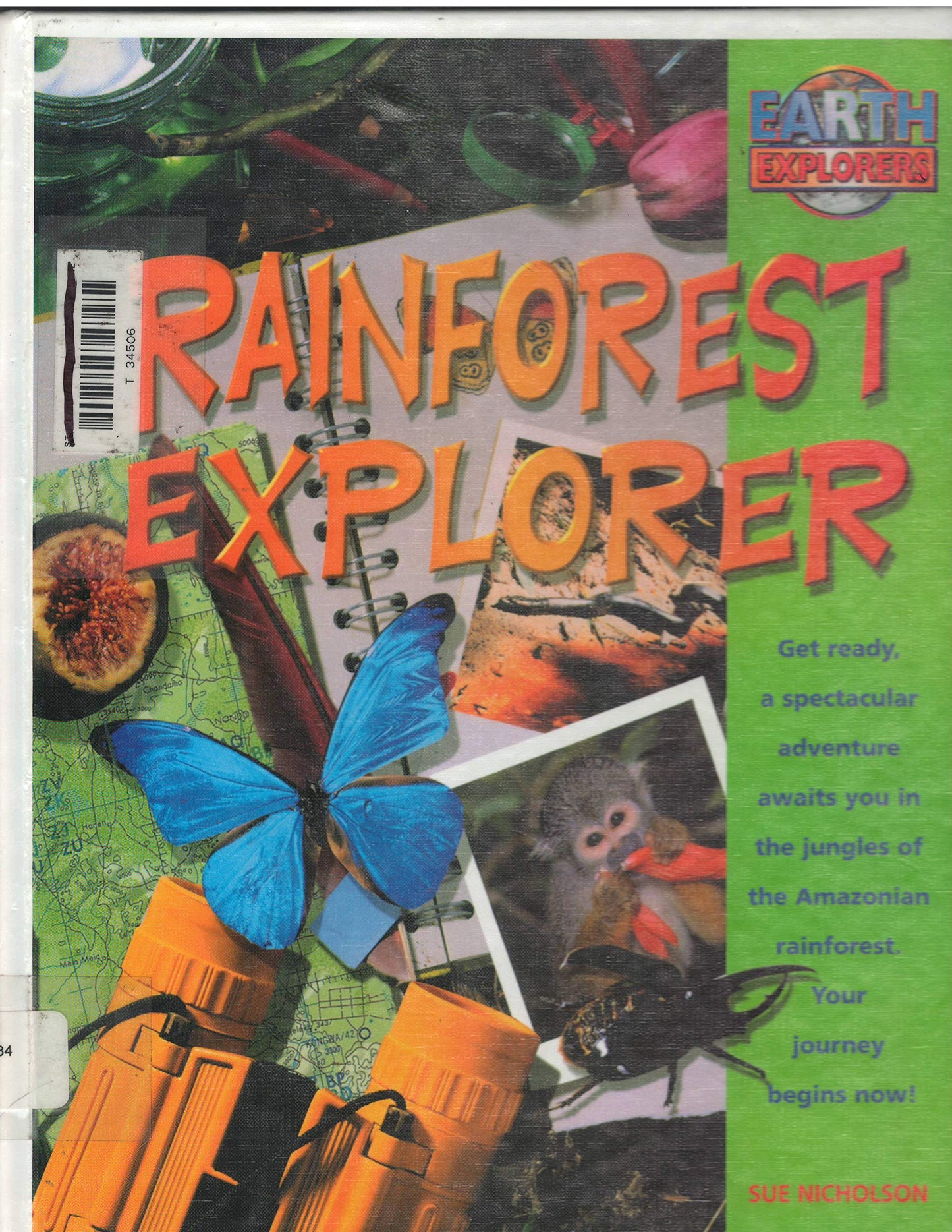 Book cover of Rainforest Explorer by Sue Nicholson