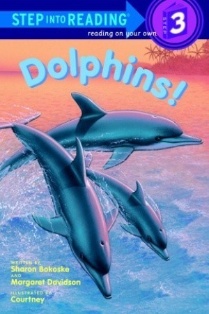 Book cover of Dolphins! by Sharon Bokoske, Margaret Davidson, Courtney (Illus.)
