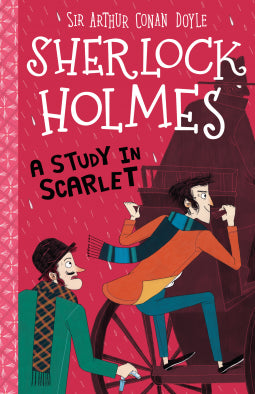 Book cover of A Study In Scarlet by Stephanie Baudet (Adapter)