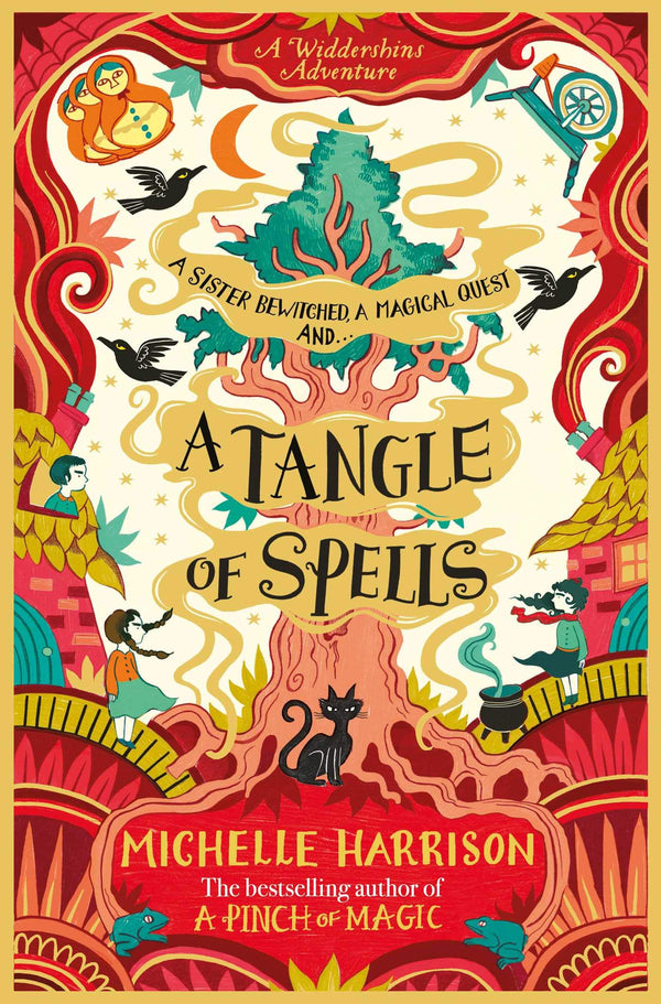 Book cover of A Tangle Of Spells by Michelle Harrison