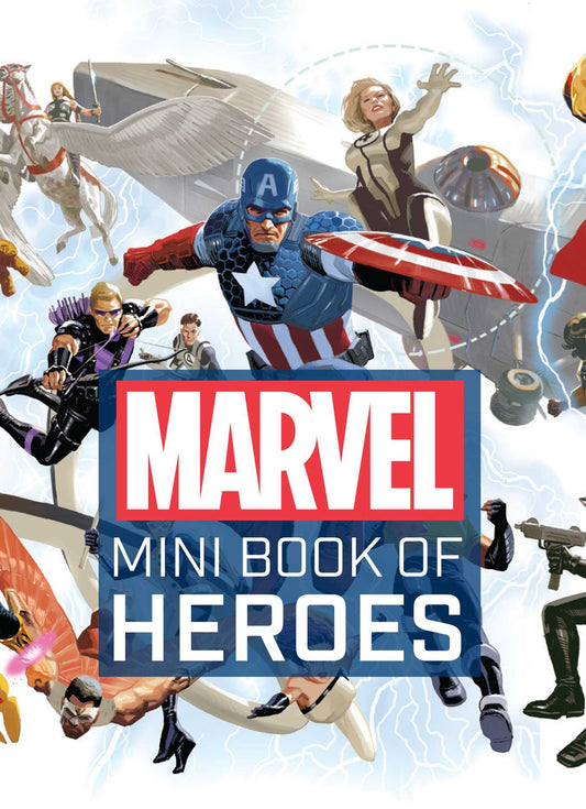 Book cover of Marvel Comics: Mini Book of Heroes by Insight Editions