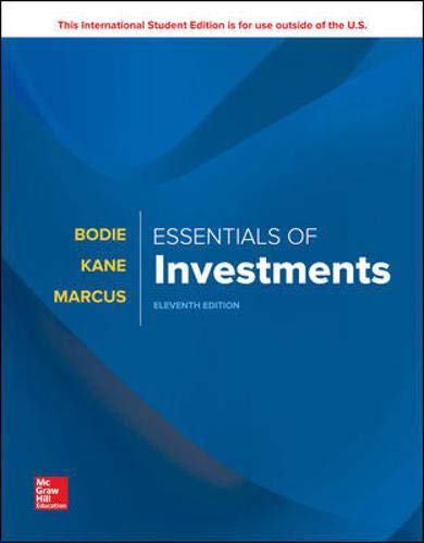 Book cover of Ise Essentials Of Investments by Zvi Bodie, Alex Kane, Alan Marcus