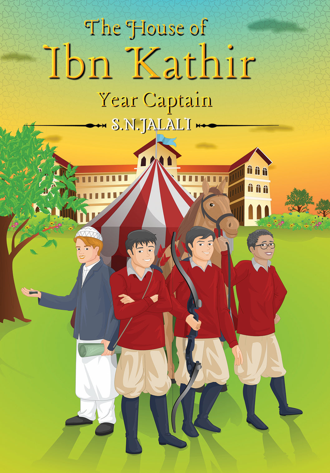 Book cover of The House of Ibn Kathir - Year Captain by S.N. Jalali