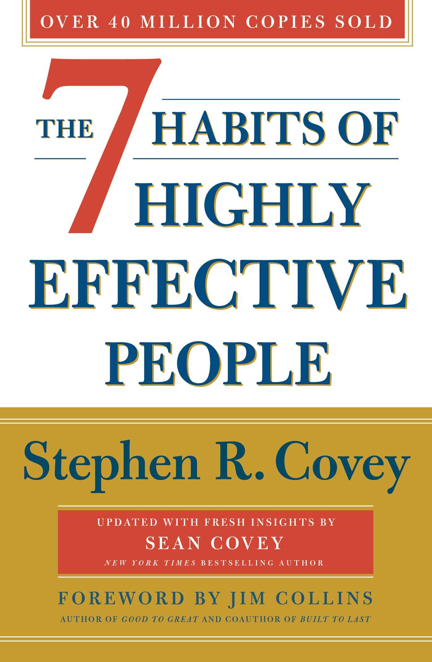 Book cover of The 7 Habits Of Highly Effective People by Stephen R. Covey
