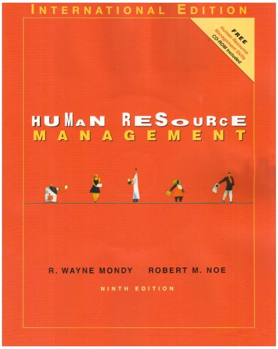 Book cover of Human Resource Management by Robert M. Noe