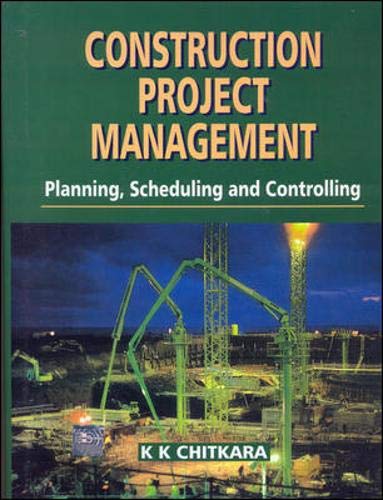 Book cover of Construction Project Management by Chitkara