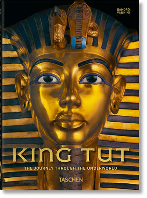 Book cover of King Tut: The Journey Through The Underworld by Sandro Vannini (Photographer)