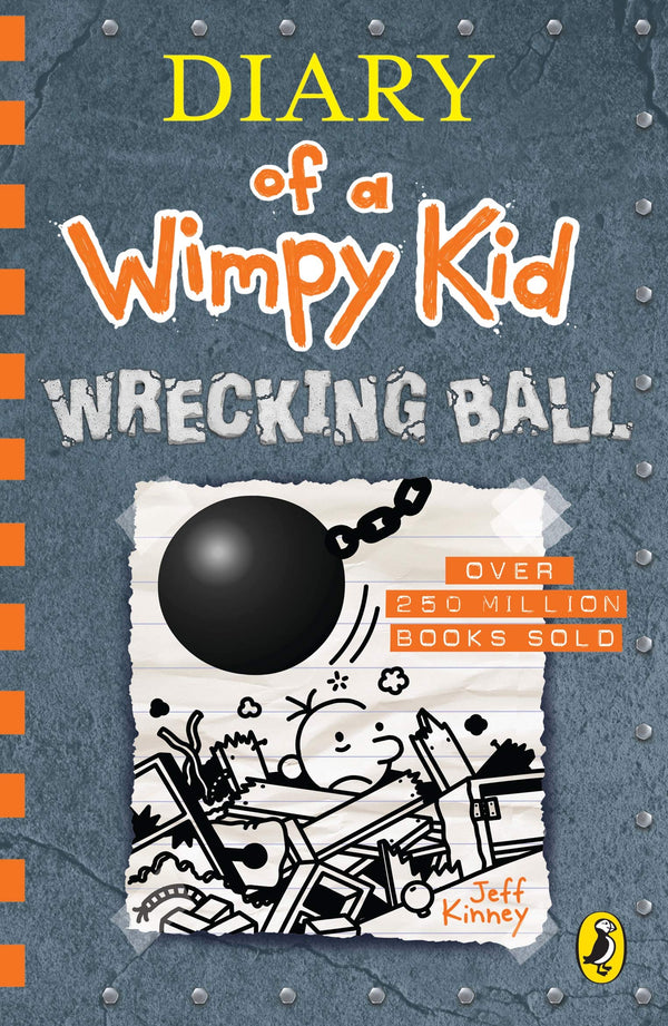 Book cover of Diary Of A Wimpy Kid: Wrecking Ball by KINNEY JEFF