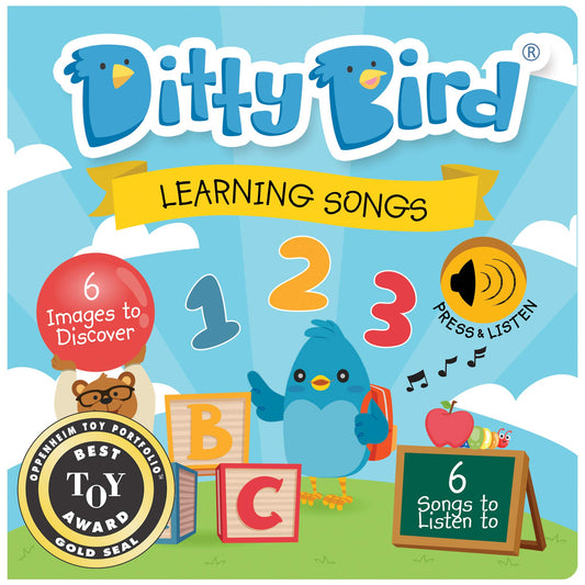 Book cover of Ditty Bird Baby Sound Book: Learning Songs by Ditty Bird