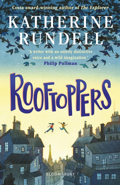 Book cover of Rooftoppers by Katherine Rundell