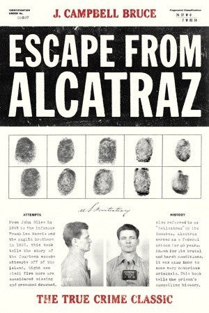 Book cover of Escape From Alcatraz by J. Campbell Bruce