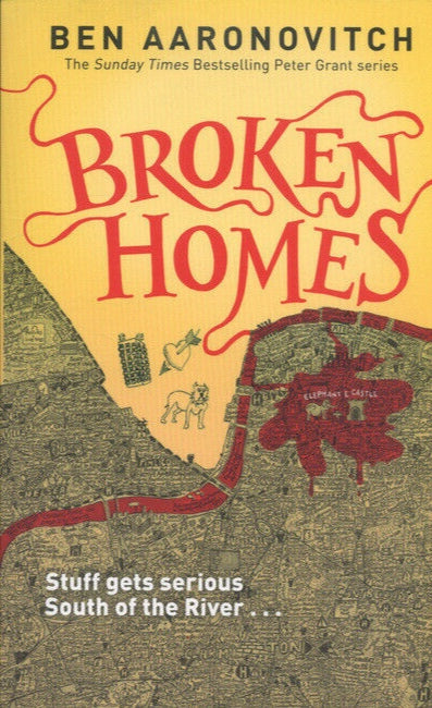 Book cover of Broken Homes by Ben Aaronovitch