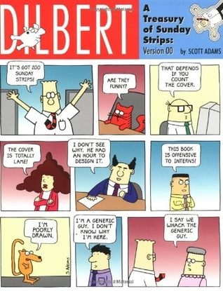 Book cover of A Treasury Of Sunday Strips by Scott Adams