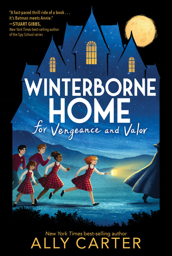 Book cover of Winterborne Home for Vengeance and Valor by Ally Carter
