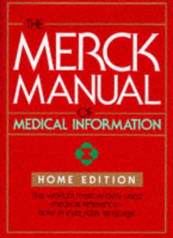 Book cover of The Merck Manual Of Medical Information: Home Edition by Merck Publishing