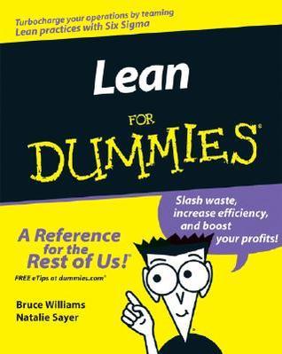 Book cover of Lean For Dummies by Natalie J. Sayer, Bruce Williams