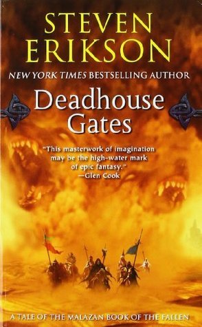 Book cover of Deadhouse Gates by Steven Erikson