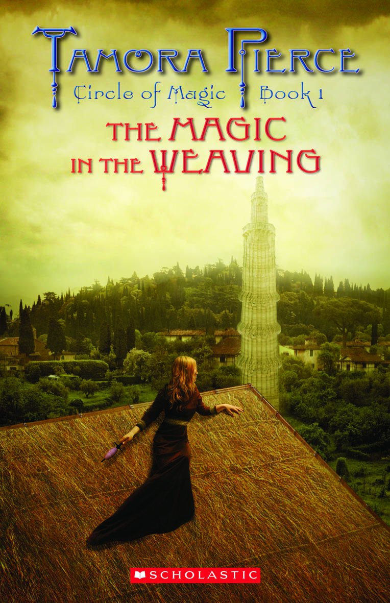 Book cover of The Magic in the Weaving by Tamora Pierce