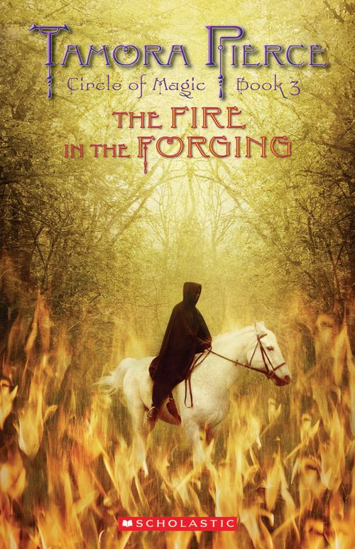 Book cover of The Fire In The Forging by Tamora Pierce