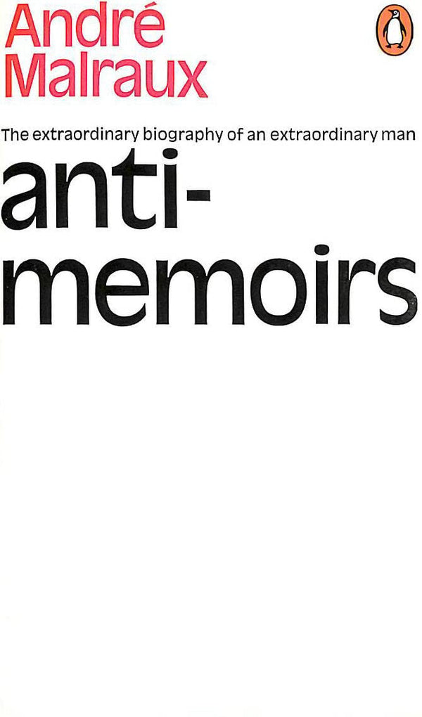 Book cover of Antimemoirs by André Malraux, Terence Kilmartin (Trans.)
