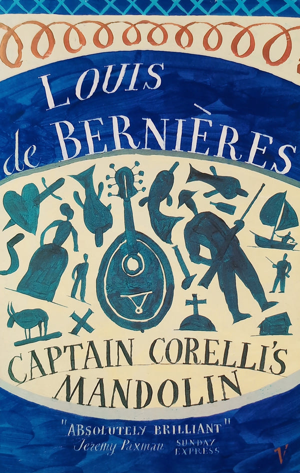 Book cover of Captain Corelli's Mandolin by Louis de Bernières