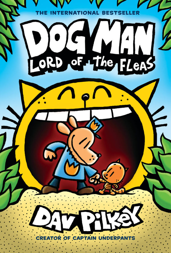 Book cover of Dog Man: Lord of the Fleas by Dav Pilkey